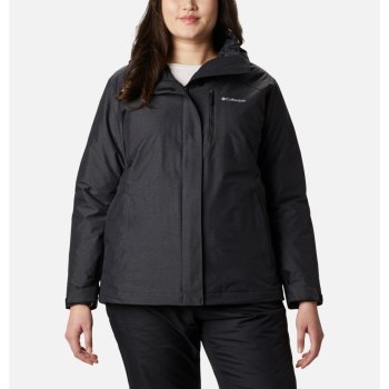 Columbia Ženske Jakne - Whirlibird IV Interchange Plus Size Crne | LWOH-09724